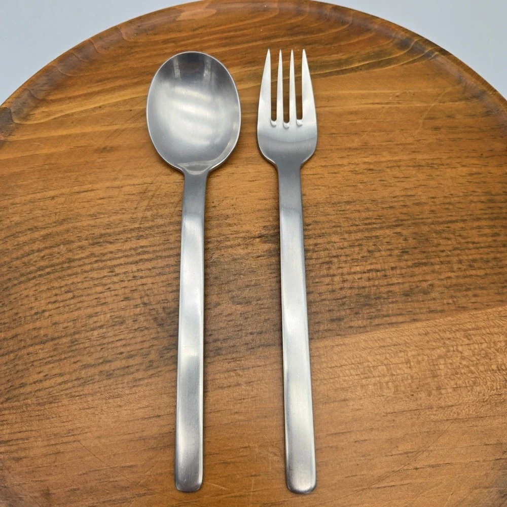 WMF Cromargan Reno 2 Piece Set Dinner‎ Fork Soup Spoon Stainless Steel Korea